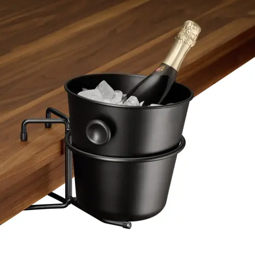 Tafelklem voor wijn-/champagne-emmer, zwart - Aps