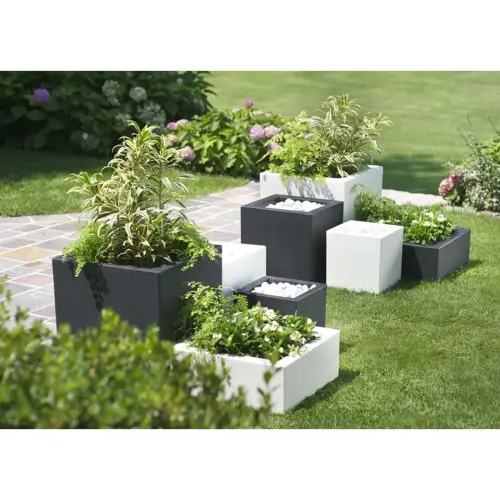 Plantenkubus Schio Cubo 40, smoke - Tera