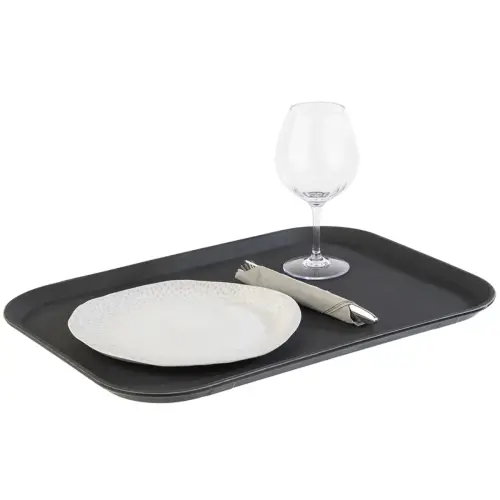NOSLIDE plateau, 530 x 20 x 365 mm, zwart - Aps