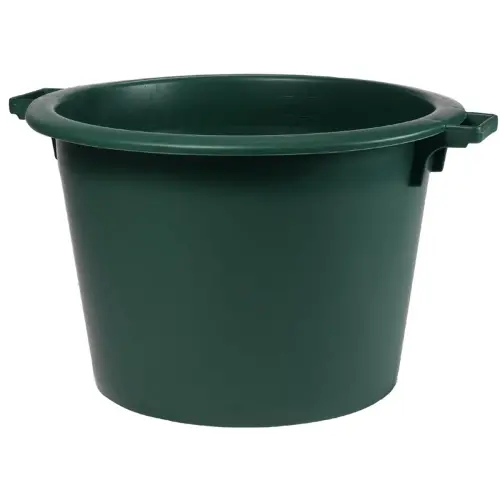 Universele emmer, rond, 75 liter, kunststof, groen - Eda Fontaine