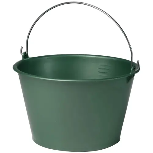 Emmer, 15,5 liter, kunststof, zwart - Eda Fontaine