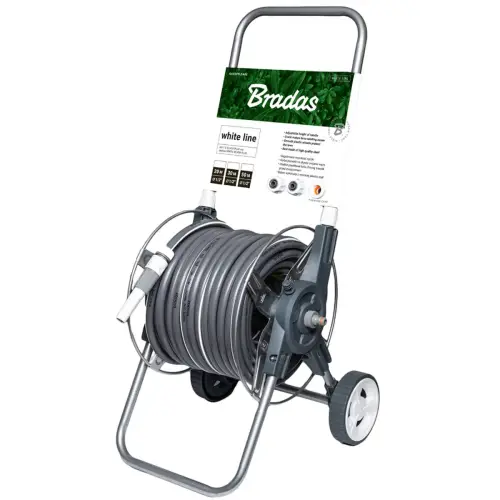 Slanghaspel WHITE SILVER PLUS, set, 1/2', 50 m - Bradas