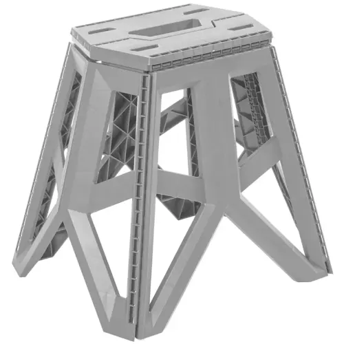 Inklapbare campingkruk 'tom', nordic-grey - Keeeper