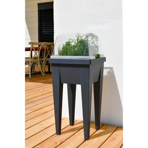 Mini-tuintje 'VEG&Table' Aromatisch, antraciet - Eda Fontaine