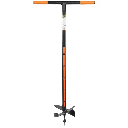 Boor, diameter: 200 mm, antraciet/oranje - Bradas 