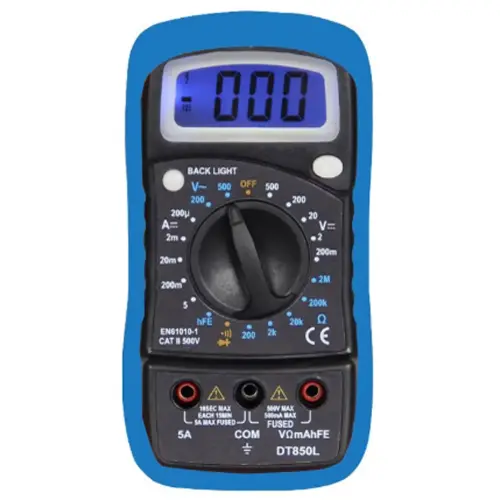 Digitale multimeter - met LCD-scherm - IWH