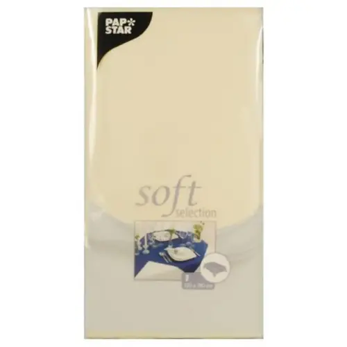 Tafelkleed 'soft selection', wit - Starpak