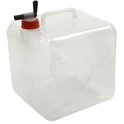 Waterfles met kraan, 10 liter, opvouwbaar - Iwh 