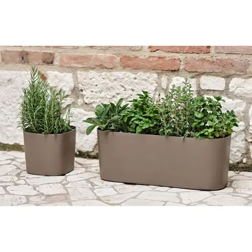 Bloempot Capri - breedte 290 mm - Forest - Tera