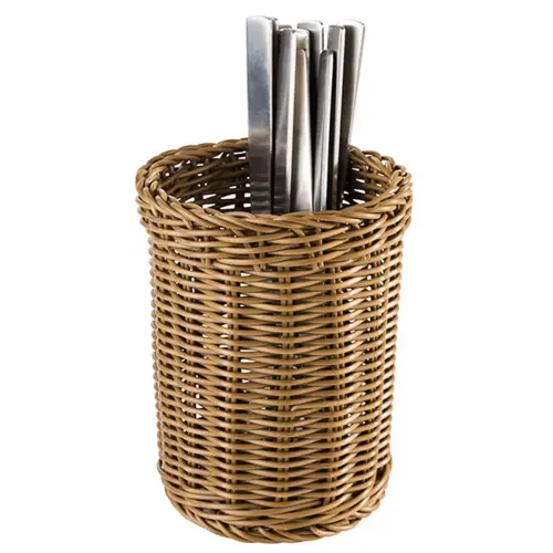 Bestekmand ECONOMIC, diameter: 120 mm, bruin - Aps