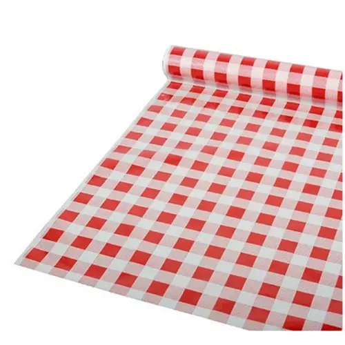 Folielaag in 'Carreau'-folie, rood / wit - Starpak