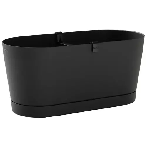 Jardinière Vega - breedte 400 mm - Mistgrijs - Tera