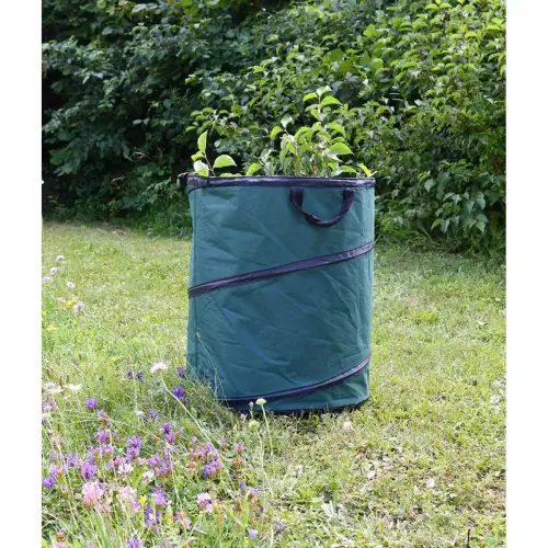 POP UP tuinzak, 117 liter, polyester, donkergroen - Eda Fontaine