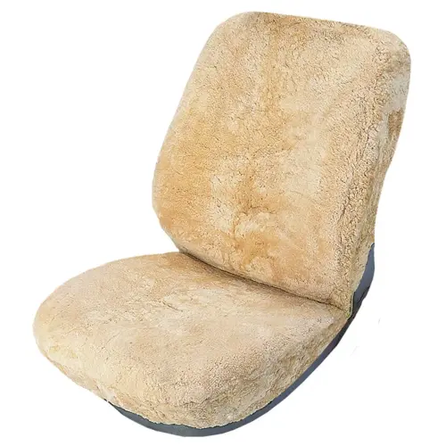Stoelhoes van lamsbont - Beige - IWH 