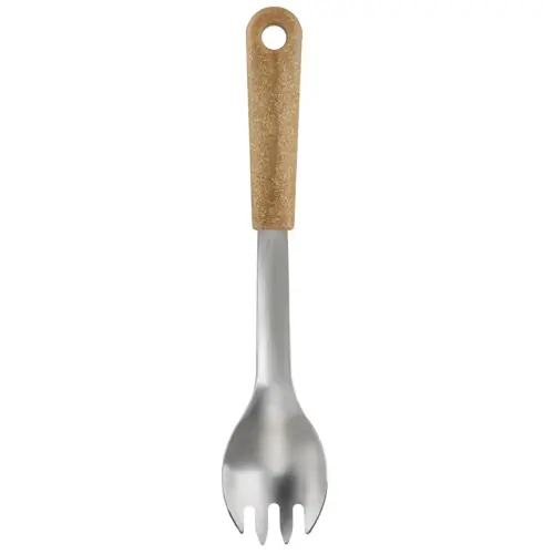 Biologische serveervork, handvat met houtlook - Gastromax