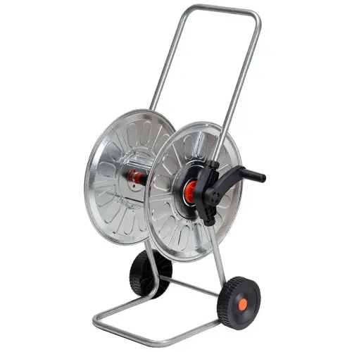 Zinken slanghaspel op wielen, 1/2', voor 60 m - Bradas