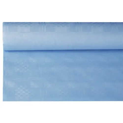 Damast tafelkleed - (b) 1,2 x (l) 100 m - Wit - Papstar 
