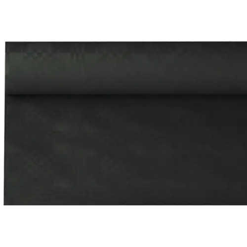 Damast tafellaken - (b) 1,0 x (l) 50 m - Geel - Papstar