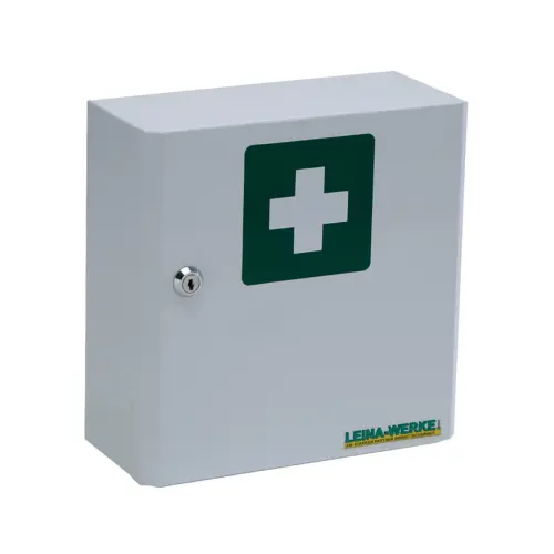 EHBO-kast LEINA A, leeg, wit - Leina-Werke