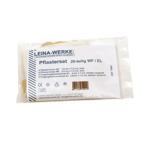 Verbandset 120 stuks, elastisch/waterdicht - Leina-Werke
