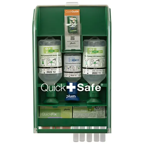 Eerstehulppost QUICKSAFE BASIC, groen - Leina-Werke