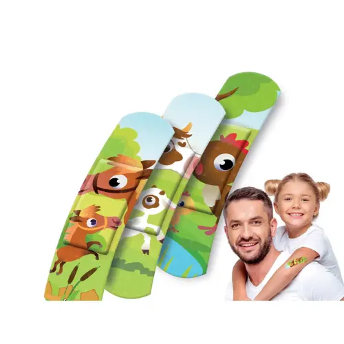 Kinderpleisters 'Dieren' verpakking van 10 - Lifemed