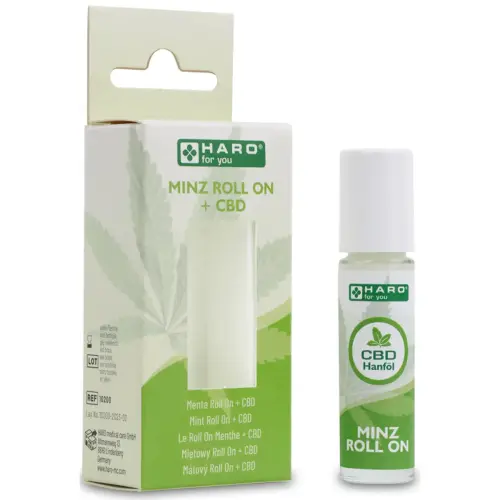 Roll-on munt + CBD, stick van 10 ml - Haro