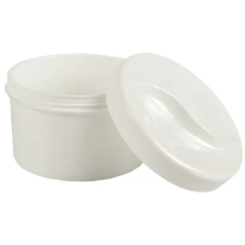 Bekerglas voor gebitsprothese, 300 ml, wit - Lifemed 
