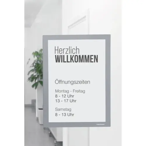 Magnetofix displayframe, A3, zwart - Magnetoplan