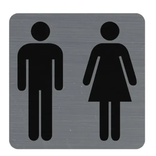 Signalisatiebord 'WC' - Exacompta