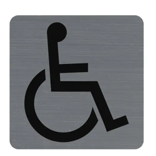 Signalisatiebord 'WC' - Exacompta