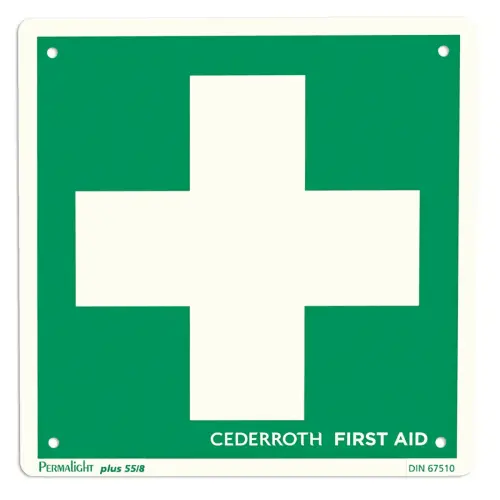 Verkeersbord 'Oogdouche' - Cederroth 