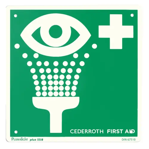 Verkeersbord 'Oogdouche' - Cederroth 