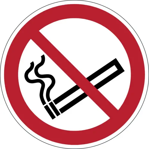 Verbodsbord Roken verboden - Duurzaam