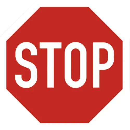 Verkeersbord 'STOP' - Exacompta 