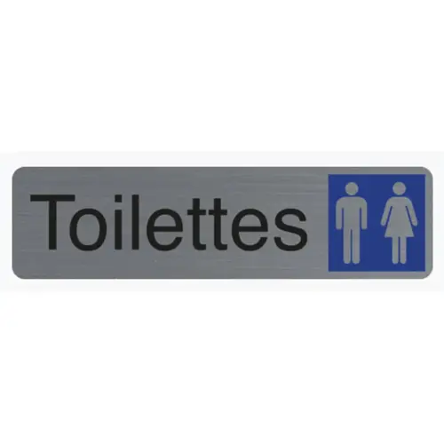 Signalisatiebord &laquo; Dames/Heren Toiletten &raquo; - Exacompta 