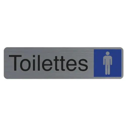 Signalisatiebord &laquo; Dames/Heren Toiletten &raquo; - Exacompta 