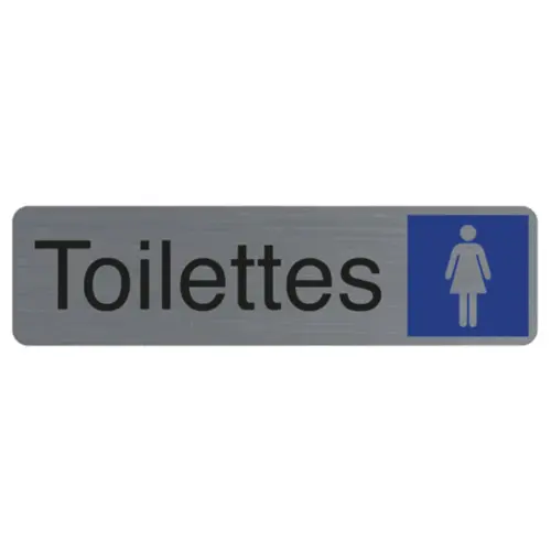 Signalisatiebord &laquo; Dames/Heren Toiletten &raquo; - Exacompta 