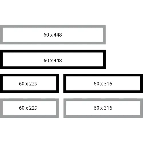 Magnetische hoes voor documenten, A3 / A4, grijs - Franken
