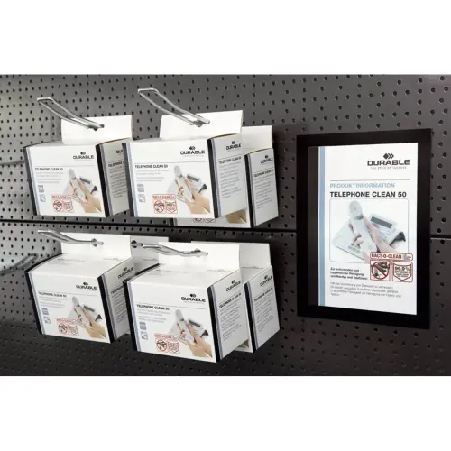 Magnetisch DURAFRAME displayframe, A5, zilver - Durable