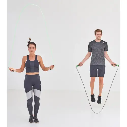 Speed Rope springtouw, 3,0 m, zwart/groen - Schildkröt
