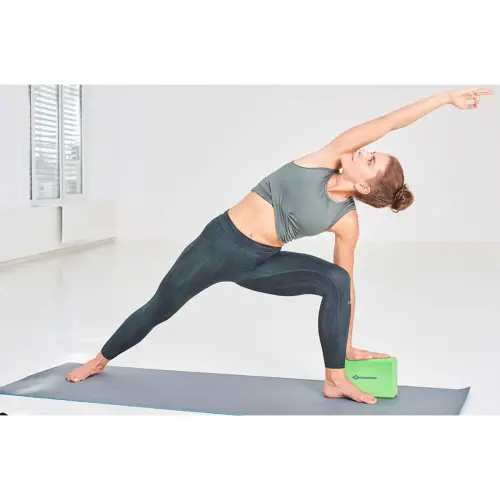Yogablok, 200 g, groen/grijs - Schildkröt