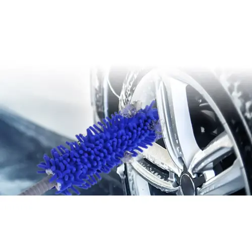 Microvezelborstel voor velgen, blauw/grijs - Iwh