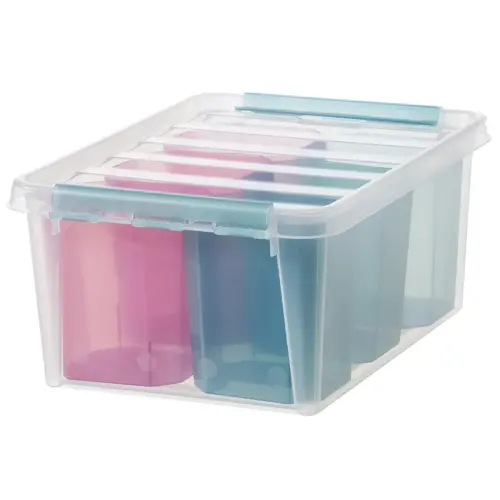 Opbergdoos COLOUR 14 L, met inzetstuk - Smartstore