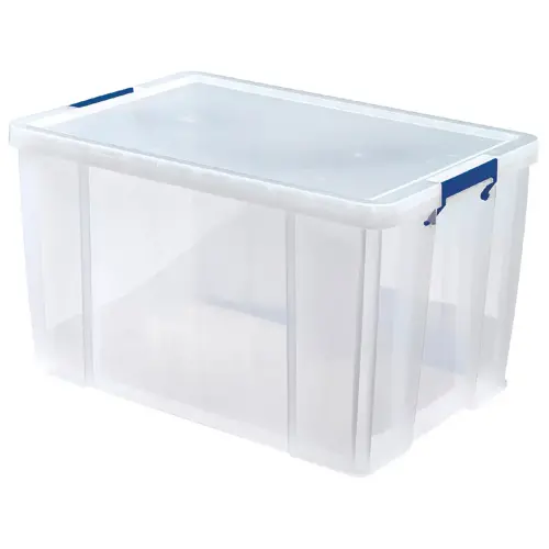 ProStore opbergdoos, 85 liter, transparant - Fellowes