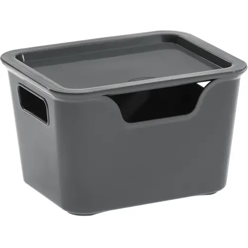 Opbergdoos Bella, 1,18 liter, antraciet - Cep
