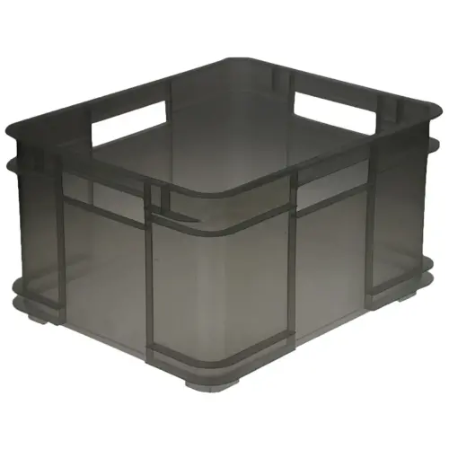 Opbergdoos Euro-Box XXL Bruno - 28 L - Grijs - Keeeper