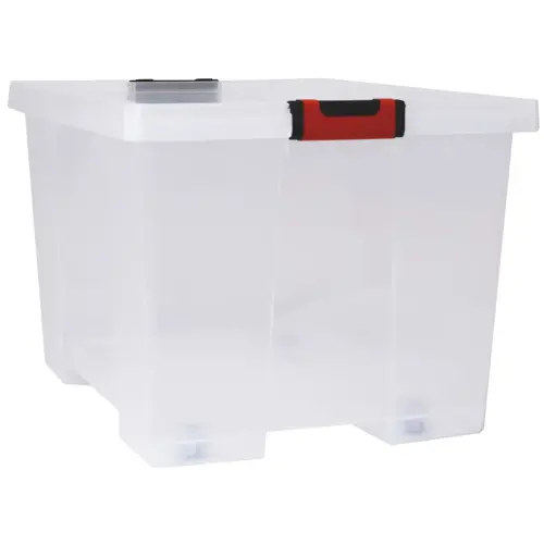 Opbergdoos CLiPSTOCK, 75 liter, met wieltjes - Eda Fontaine