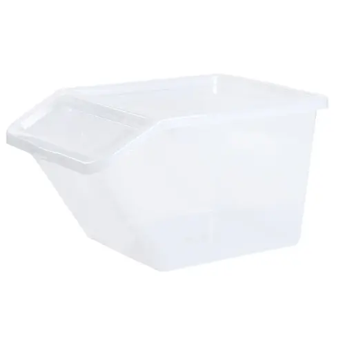 Opbergbox BASIC BOX SCHUIN, 40 liter - Plast Team 