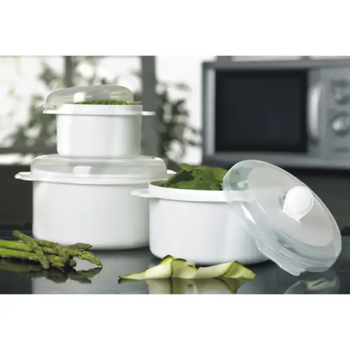 Magnetronbakje Micro, 1,5 liter, rond - Plast Team 